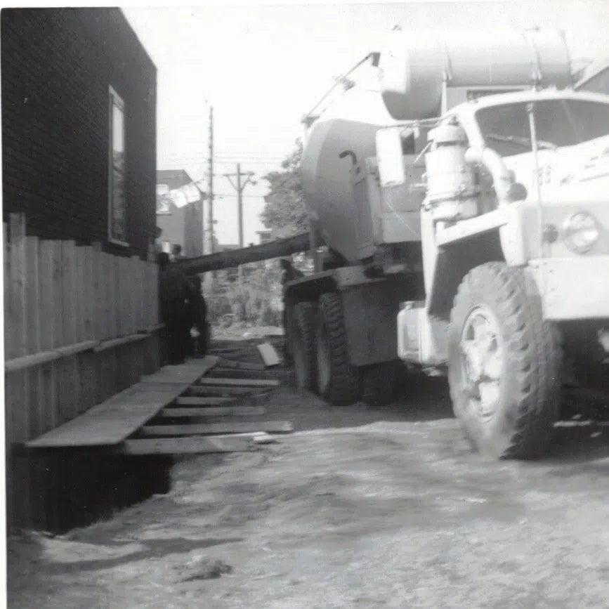 Travaux dans les années 1950s