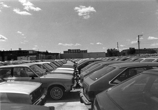 Stationnement du concessionnaire Pontiac et Buick Ville-Marie