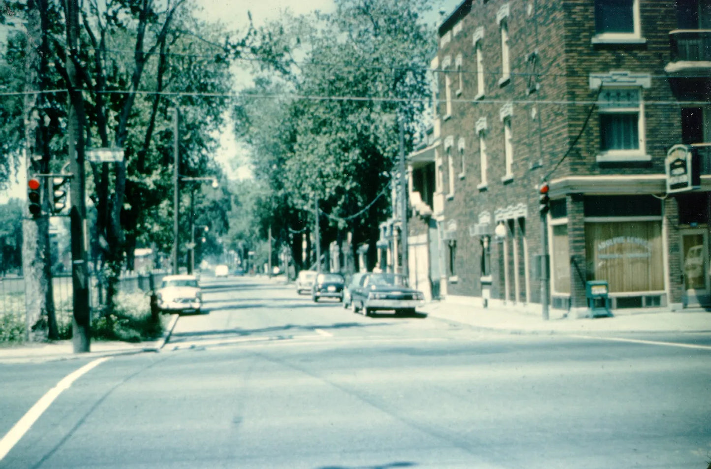 Intersection rue Notre-Dame et de la rue Boucherville