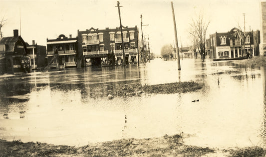 Inondation Notre-Dame et Curatteau 1928