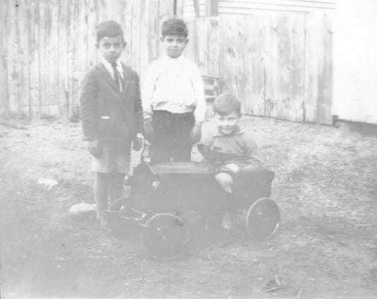 Roger Lacoste, Cyrille Tremblay et Origène Thériault à Longue-Pointe