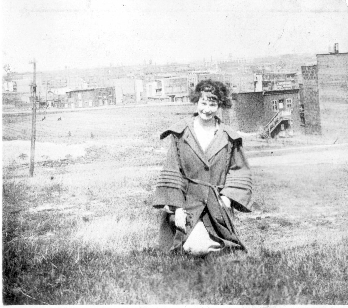 Femme dans le quartier Hochelaga-Maisonneuve