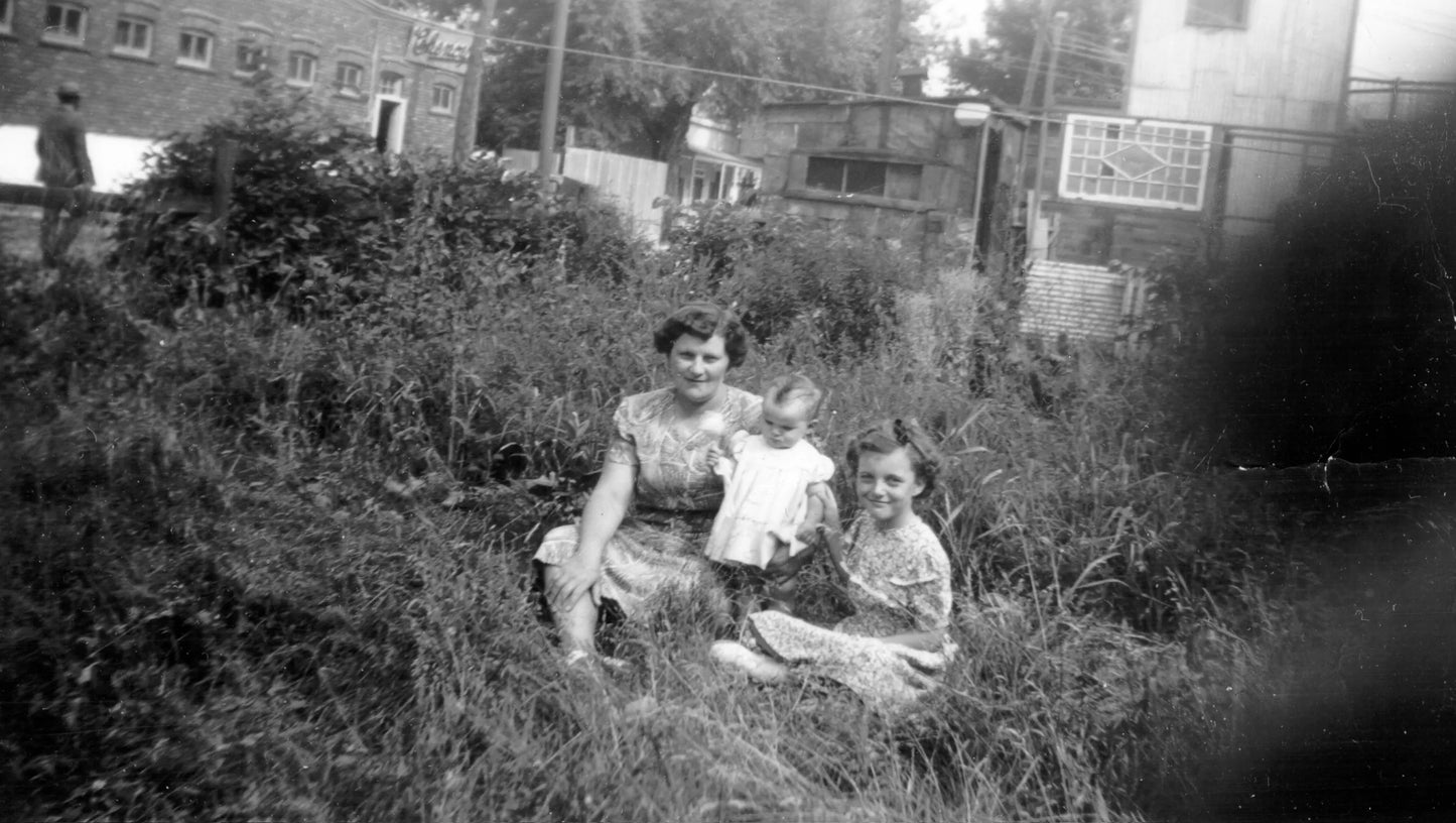 Hélène Lachapelle et famille