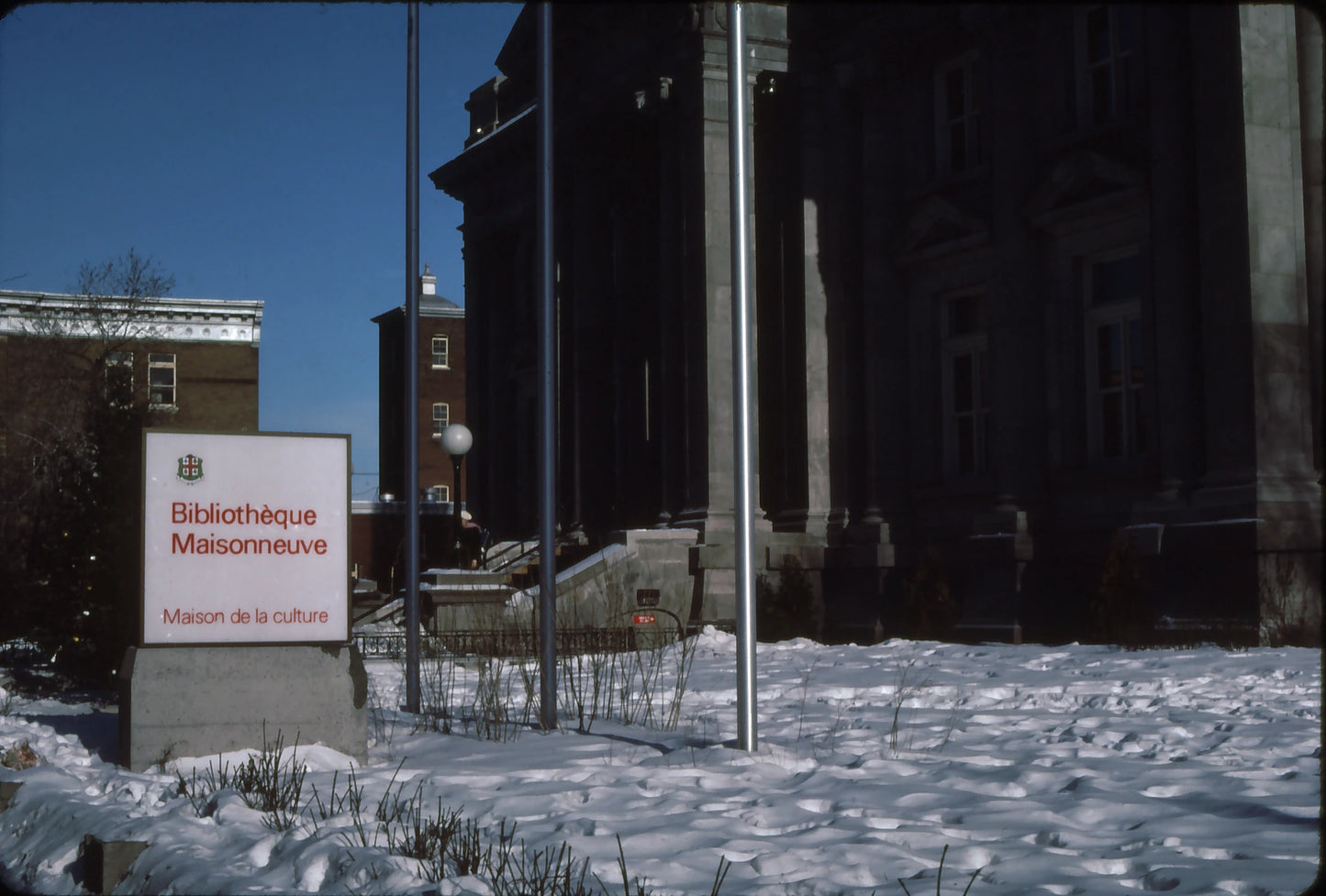 Ancien Hôtel de Ville devenu la bibliothèque Maisonneuve