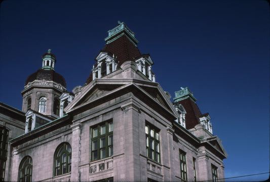 Détail toiture du Marché Maisonneuve