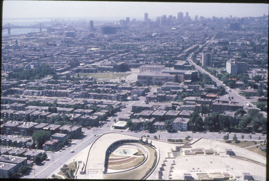 Vue du mât du Stade Olympique