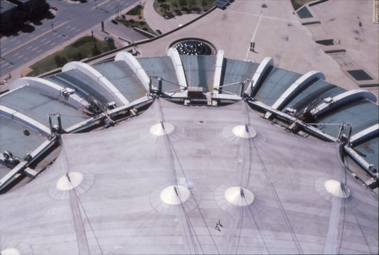 Vue du mât du Stade Olympique