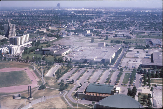 Vue du mât du Stade Olympique