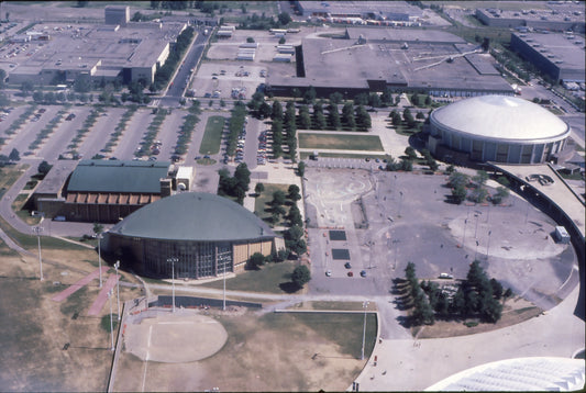 Vue du mât du Stade Olympique