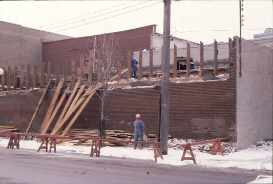 Démolition de H-B Brunelle