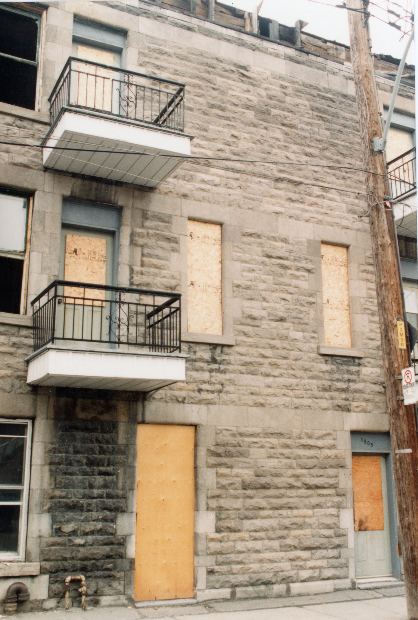 Triplex placardé 1505, rue Nicolet