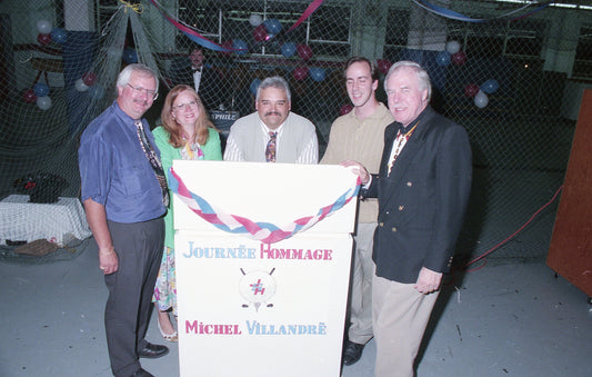 Hommage au bénévole Michel Villandré