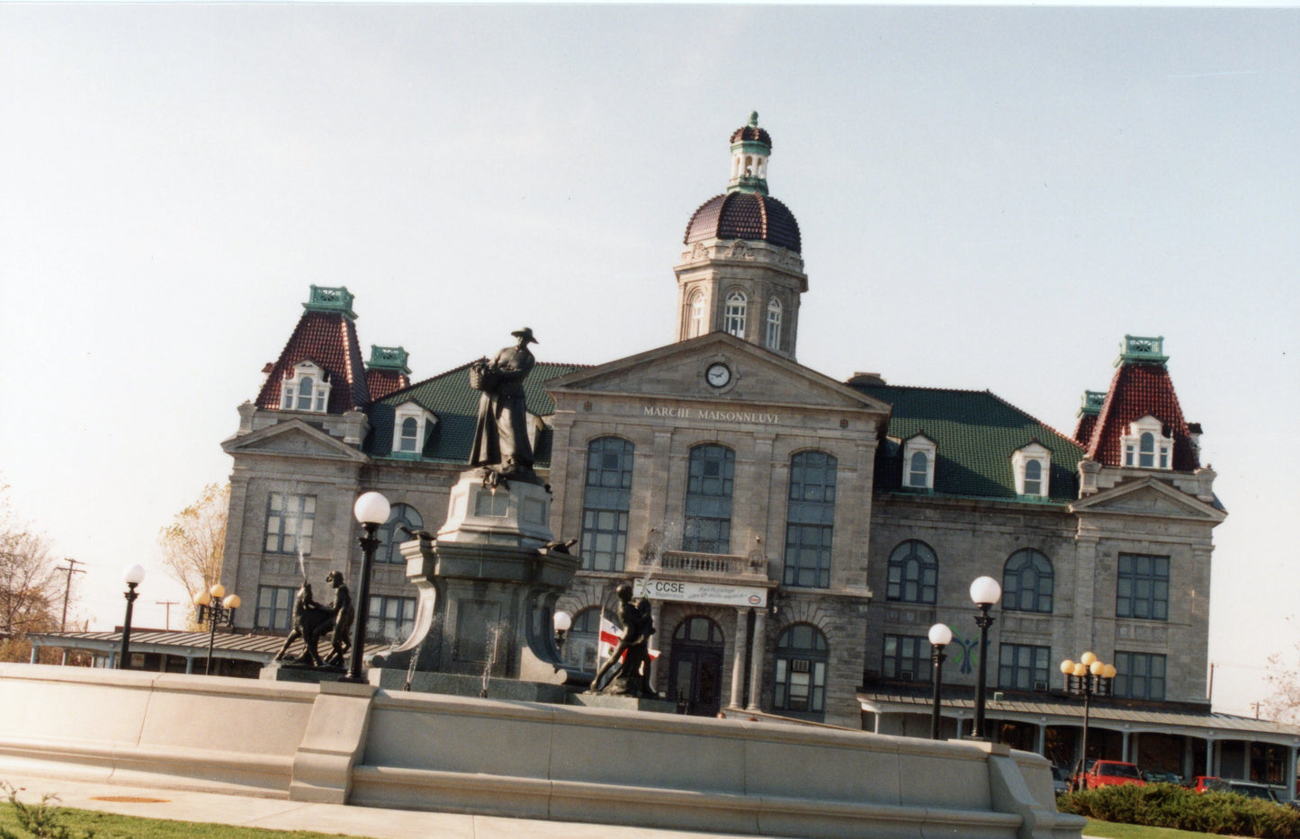 Retour de la statue de La Fermière