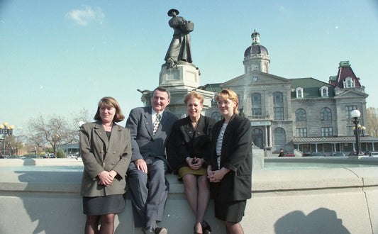 Retour de la statue de La Fermière