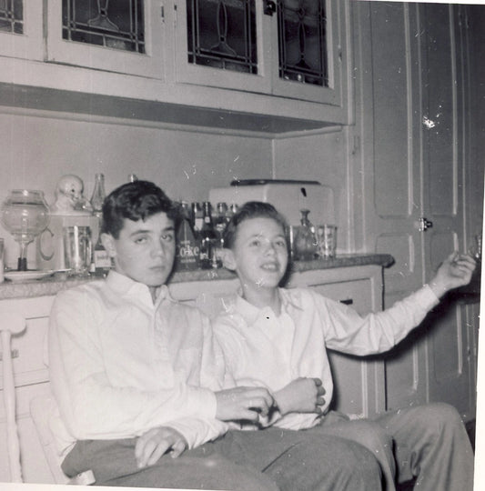 Guy et André Dufort en 1957