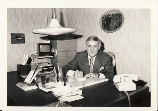 Bernard Lafond à son bureau