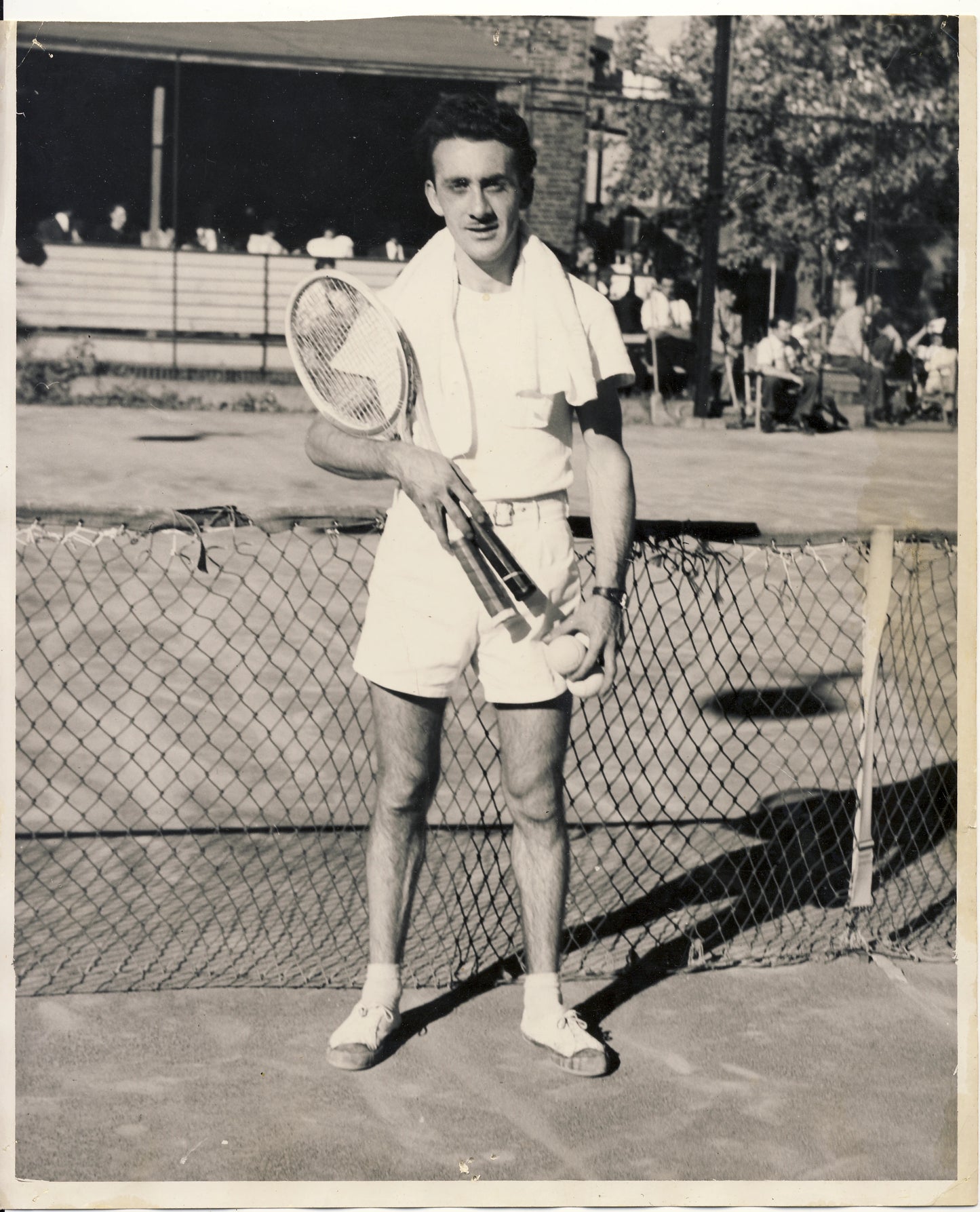 Bernard Lafond au tennis