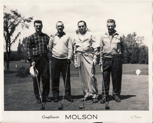 Quatuor de golfeurs