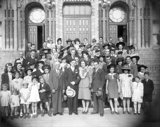 Mariage de Maurice Bélanger et Marcelle Gagné