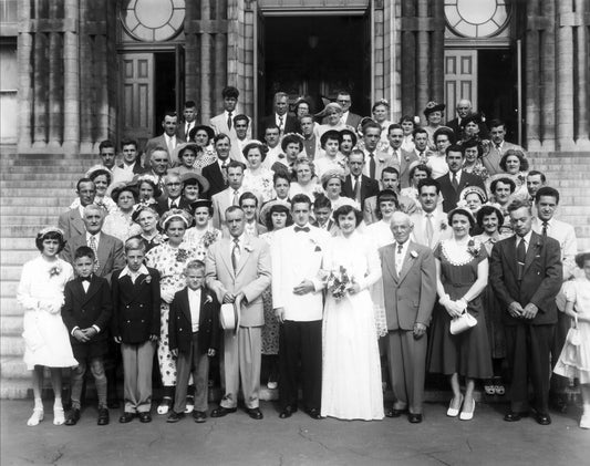 Mariage de Rita Bélanger et Noël Lévesque