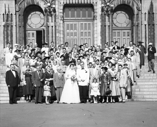 Mariage de Jacqueline Bélanger et Yvon Mercier