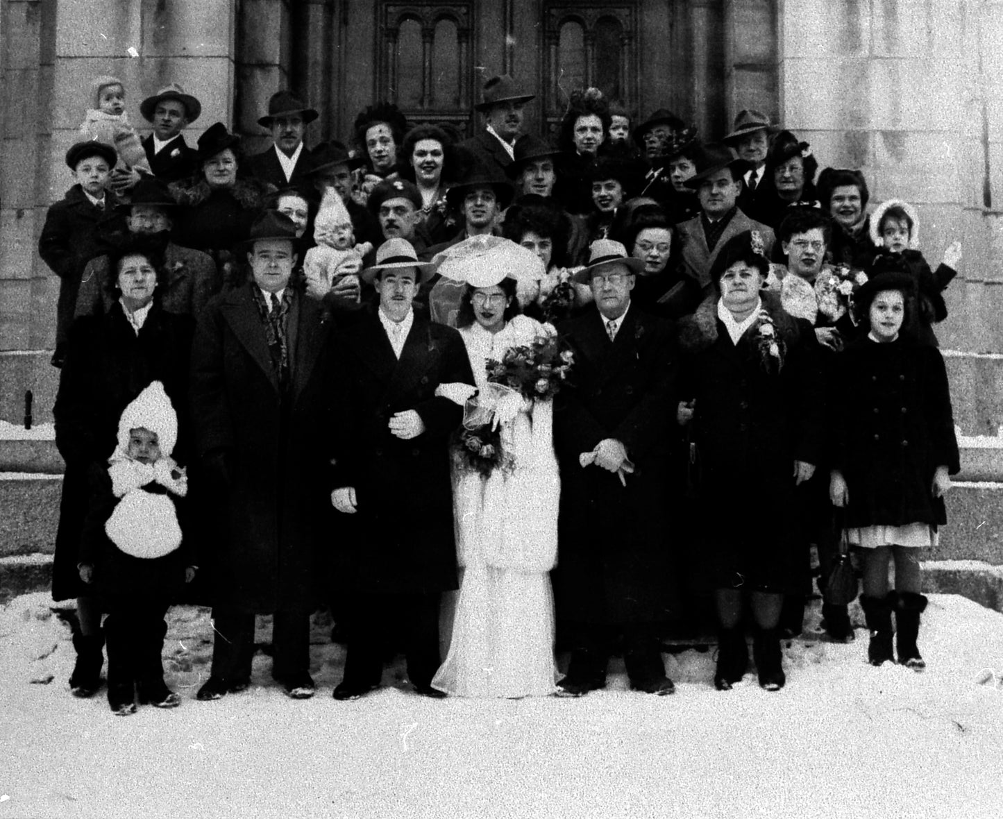 Mariage d'Irène Bergeron et Henri Trudel