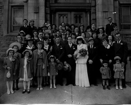 Mariage d'Ida Bergeron et Léo Brisson