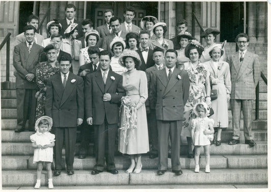 Mariage de Janine Marineau et Marcel Berthiaume