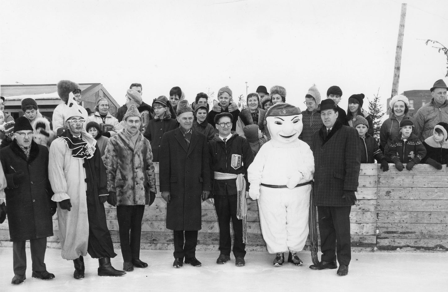 Comité CCVN au festival avec le Bonhomme