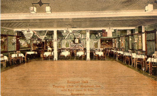 Salle de banquet du Château Dupéré