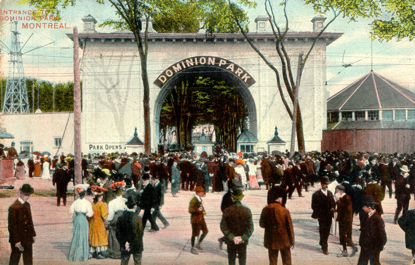 Entrée du Parc Dominion