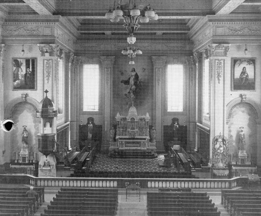 Intérieur de l'église Notre-Dame-des-Victoires