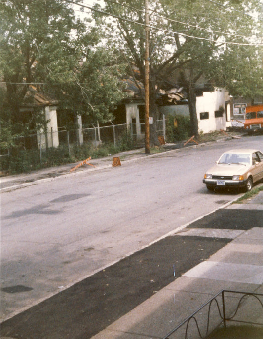 Incendie de l'ancien aréna Dickson