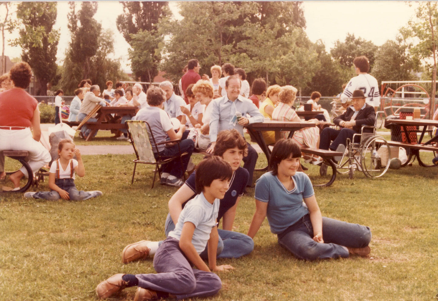 Fête au parc Jean-Amyot, 1982