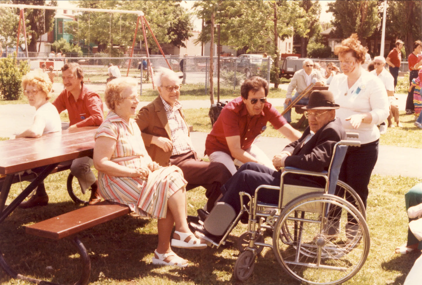 Fête au parc Jean-Amyot, 1982