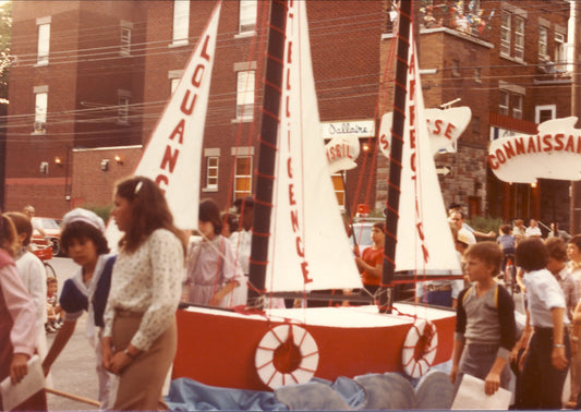 Char allégorique de la Fête-Dieu