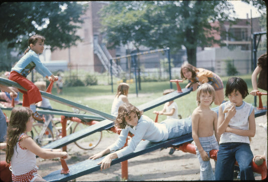 Enfants jouant au Parc Morgan