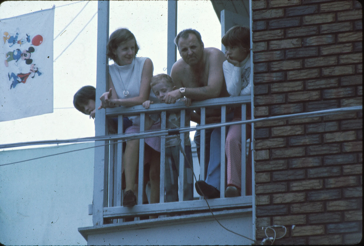 Famille à la galerie