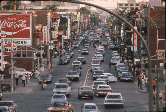 Vues en plongée rue Ontario