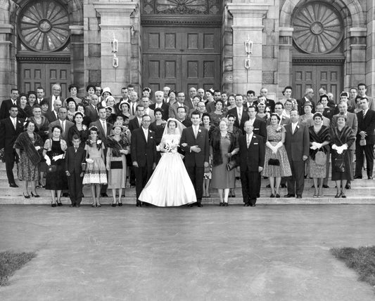 Mariage de Françoise Day et Fernand Carmel