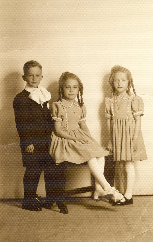 Maurice, Hélène et Françoise Day