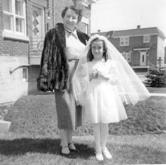 Première communion de Mireille Day