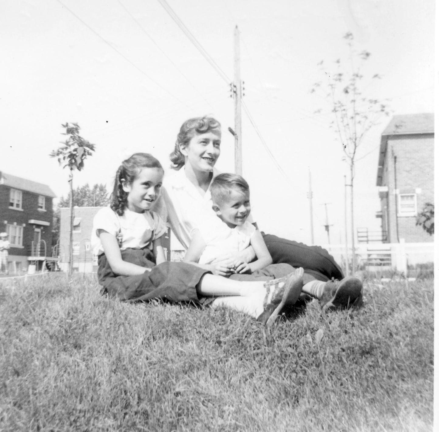 Mireille, Françoise et Normand Day