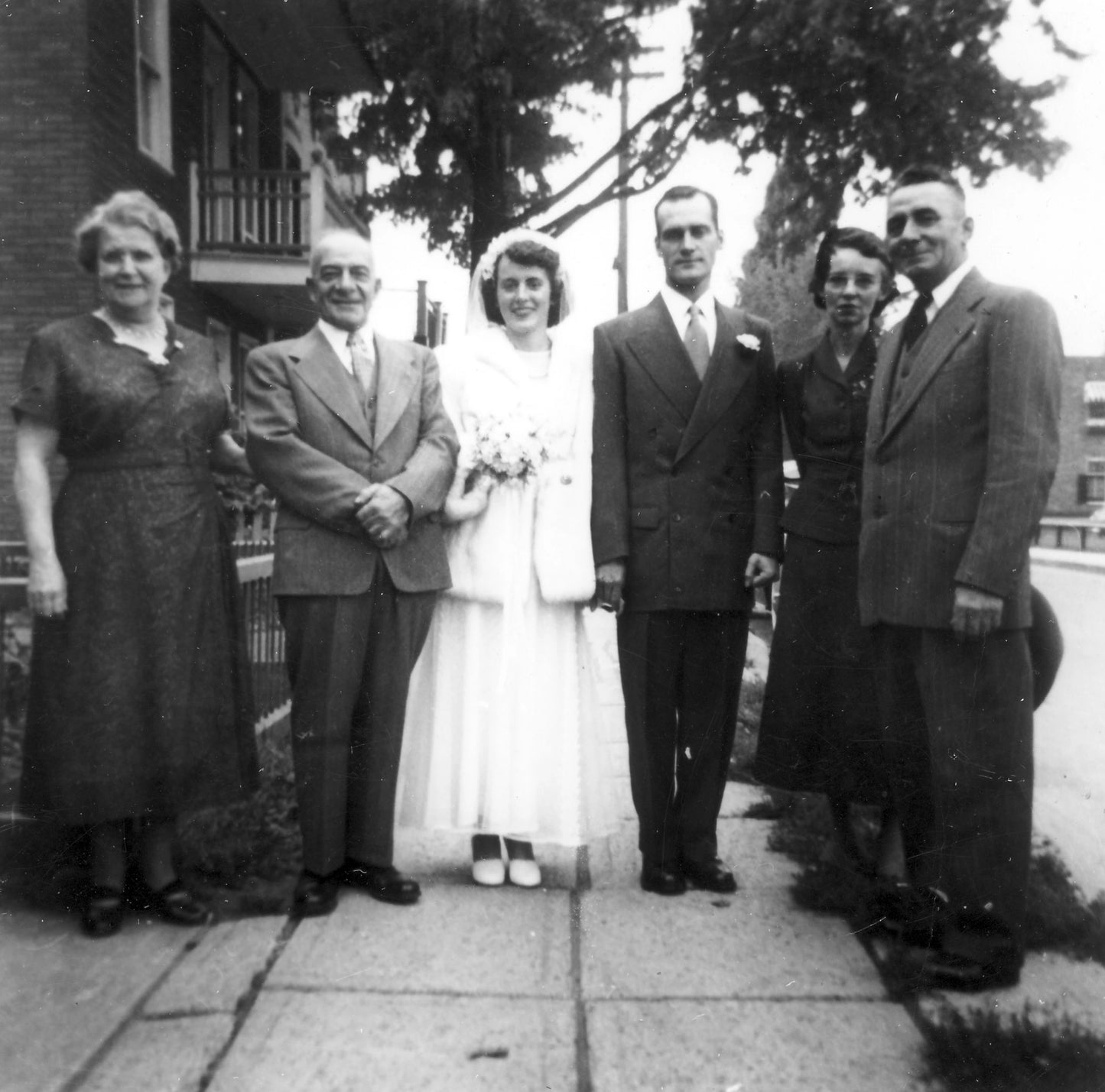 Mariage d'Allen Day et Huguette Sauvageau