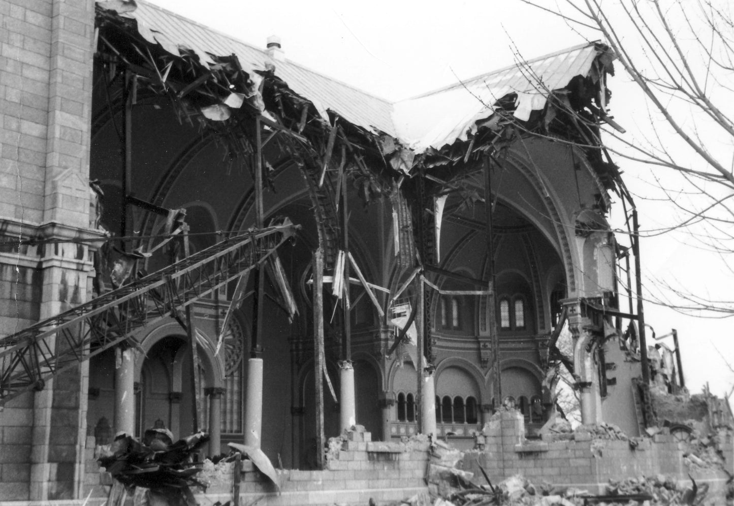 Démolition de l’église Saint-François-d’Assise