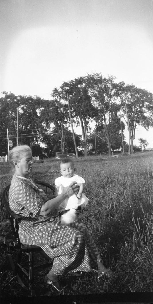 Éliza Paré et enfant