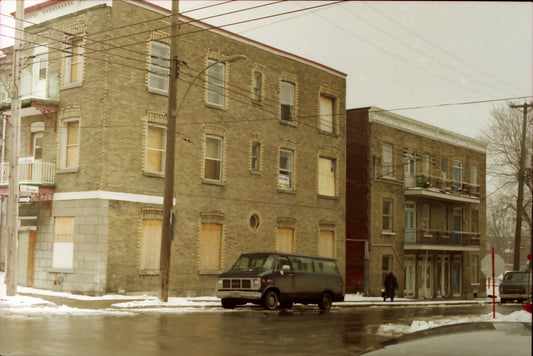 Intersection des rues Nicolet et La Fontaine