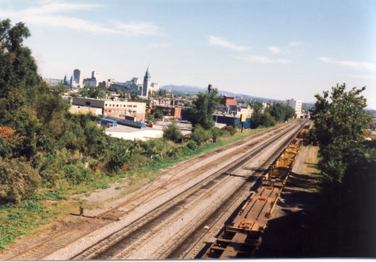 Voie ferrée à l'ouest de Moreau