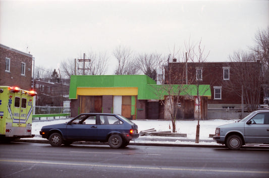 3495 Hochelaga, garage barricadé