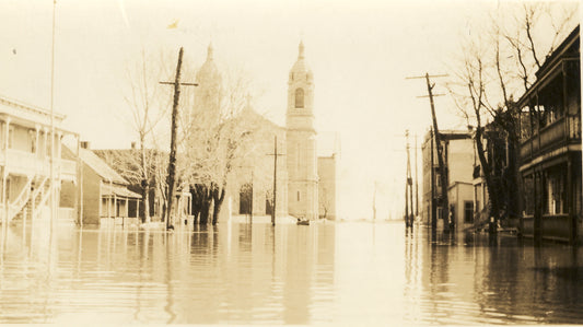 Inondation de la rue Curatteau